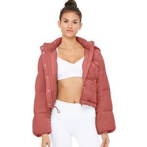 Alo Yoga Velvet Puffer Jacket